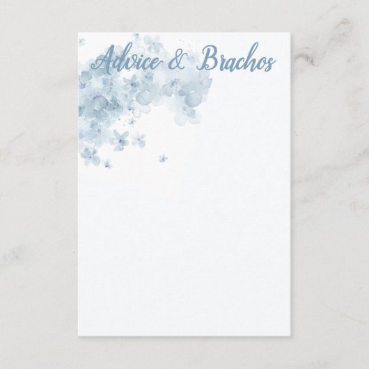 ボタニカルシェバーブレスホスアドバイスカード エンクロージャーカード (正面)