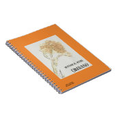 ボタニカルステインオレガノ ノートブック (右側)