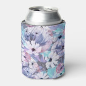 ボタニカルスプレンダー：クリエイティブ水彩模様 缶クーラー (缶正面)