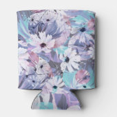 ボタニカルスプレンダー：クリエイティブ水彩模様 缶クーラー (裏面)