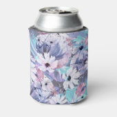 ボタニカルスプレンダー：クリエイティブ水彩模様 缶クーラー (缶裏面)