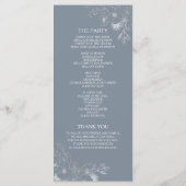 ボタニカルダスティブルー結婚ズ プログラム (裏面)