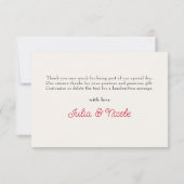 ボタニカルダフォジルデイジー牡丹結婚の花 (裏面)