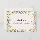 ボタニカルダフォジルデイジー牡丹結婚の花 (正面/裏面)