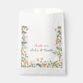 ボタニカルダフォジルデイジー牡丹結婚の花 フェイバーバッグ (正面)