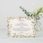 ボタニカルダフォジルデイジー牡丹結婚の花 メニュー (スタンド正面)