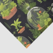 ボタニカルテラリウムズオンブラックティッシュペーパー 薄葉紙 (詳細)