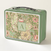 ボタニカルデザインウィリアムモリスパターン メタルランチボックス (裏面)