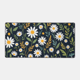 ボタニカルデスクマット – フローラマウスパッドウィズコテージ デスクマット