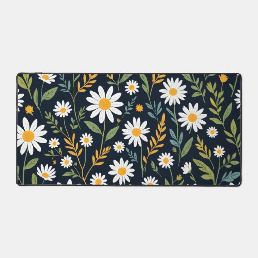 ボタニカルデスクマット – フローラマウスパッドウィズコテージ デスクマット (正面)