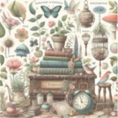 ボタニカルトランクイリティシール シール (正面)