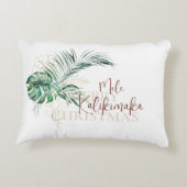 ボタニカルトロピカルメレカリキマカ |クリスマス アクセントクッション (裏面)