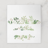 ボタニカルドリームグ素朴リーナリー座席表 プレイスカード (外部開封)