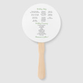 ボタニカルドリームユーカリ葉スラウンドファン ハンドファン (裏面)