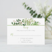 ボタニカルドリームRSVP 出欠カード (スタンド正面)