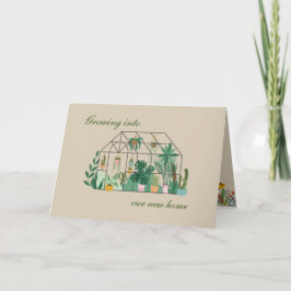 ボタニカルニューホームアナウンスメント サンキューカード