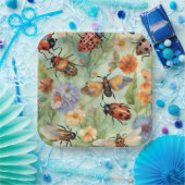 ボタニカルバグ交響曲 ペーパープレート (パーティー)