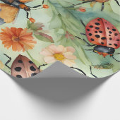 ボタニカルバグ交響曲 ラッピングペーパー (角)