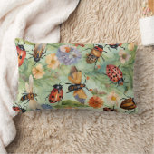 ボタニカルバグ交響曲 ランバークッション (ブランケット)