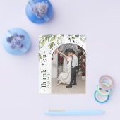 ボタニカルバジェット結婚ズサンキューカードフライヤー チラシ (シングル)