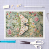 ボタニカルバタフライガ 薄葉紙 (クラフト)