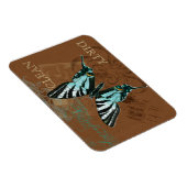 ボタニカルバタフライヴィンテージクリーン汚れ食洗機 マグネット (右側)