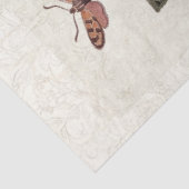 ボタニカルバタフライヴィンテージブルーピーチデクページ 薄葉紙 (詳細)