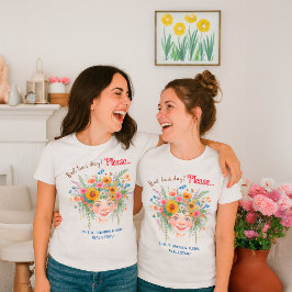 ボタニカルバッドヘアデーおもしろいフローラ実在エステート タンクトップ