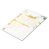 ボタニカルバナナレシピページ ノートパッド (アングル)