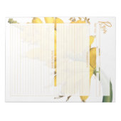 ボタニカルバナナレシピページ ノートパッド (正面)