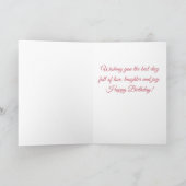 ボタニカルバラとベリー水カラー誕生日 カード (内部)