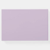 ボタニカルパープルパンシーズゲストブック ゲストブック (裏面)