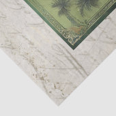 ボタニカルパームツリーヴィンテージエフェメラ5デクページ 薄葉紙 (詳細)