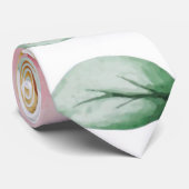 ボタニカルピンクとイエローブロッサムシック結婚ズ ネクタイ (ロール)