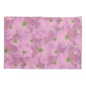 ボタニカルピンクゼラニウム 枕カバー (裏面)