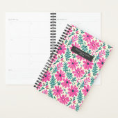 ボタニカルピンクデイジー水彩 プランナー手帳 (ディスプレー)