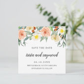 ボタニカルピーチフローラウォーターカラーバラ セーブザデート (スタンド正面)