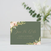 ボタニカルフォレストフローラセーブ・ザ・デート案内 案内ポストカード (スタンド正面)