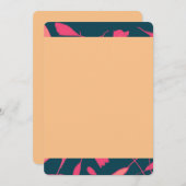 ボタニカルフラット ノートカード (正面/裏面)