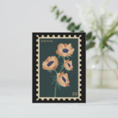 ボタニカルフローラアネモン – 風車 ポストカード (スタンド正面)