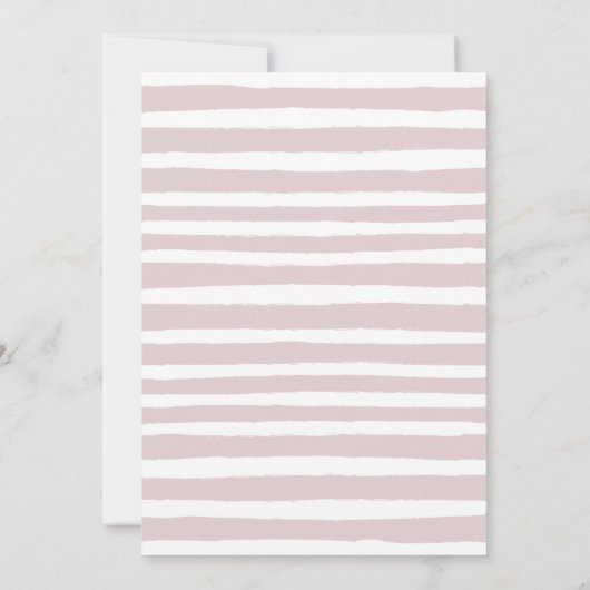 ボタニカルフローラアーチ40th誕生日パーティー 招待状 (裏面)