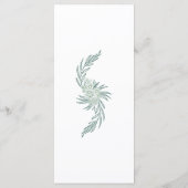 ボタニカルフローラグ結婚リーン メニュー (裏面)