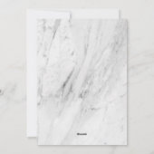 ボタニカルフローラシンプルアーチメリークリスマス シーズンカード (裏面)