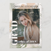 ボタニカルフローラボホ卒業 案内状 (正面)