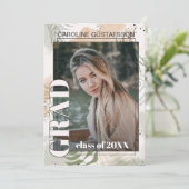 ボタニカルフローラボホ卒業 案内状 (スタンド正面)