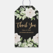 ボタニカルフローラ2024卒業ありがとうスクリプト ギフトタグ (正面)