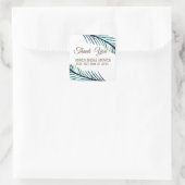 ボタニカルブライダルシャワーシール スクエアシール (バッグ)