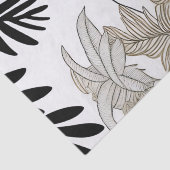 ボタニカルブラックレインフォレストラインスケッチ 薄葉紙 (詳細)