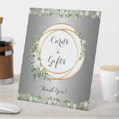 ボタニカルブリスシルバーインフューズブライダルシャワー 台座サイン (インサイチュ)