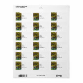 ボタニカルブリス住所 シール (フルシート)